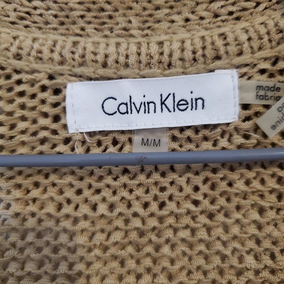 Long Calvin Klein knit sweater size M - Picture 2 of 6